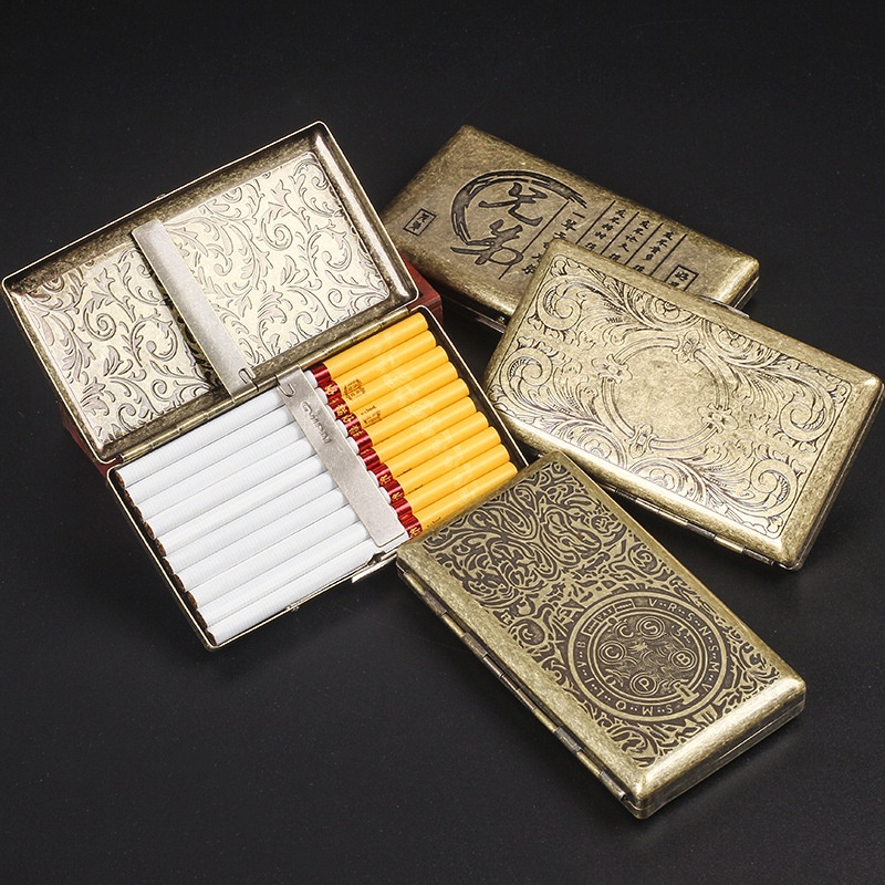 Тонкий портсигар с тиснением,  – обзор и цена Smoking & Vaping Accessories